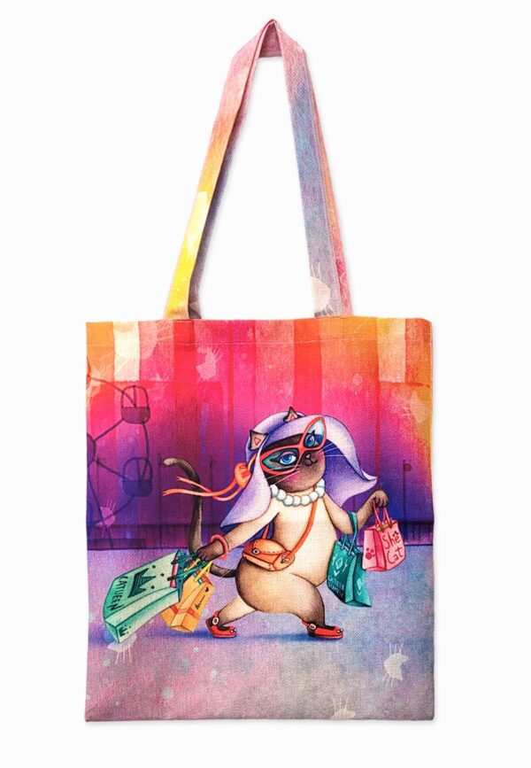 borsa shopper ecologica Tiffany MaremmaGatta