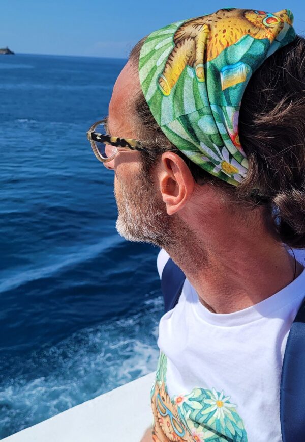 bandana uomo ecologica per capelli